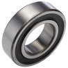 SKF Single Row Deep Groove Ball Bearing Sealed, 45 mm ID, 85 mm OD, 23 mm Width, Sheet Metal Cage, Steel Balls 62209-2RS1