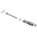 RawlPlug Carbon Steel Zinc Plated Masonry Anchor M6 Thread Size 83mm Length R-RBL-06HW