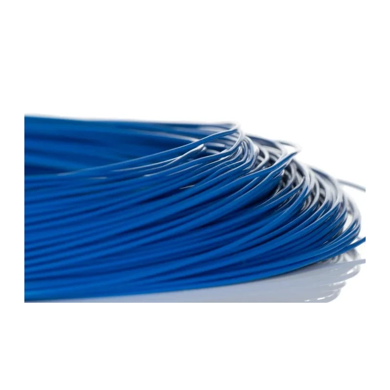 RS PRO Blue Hook Up Wire 24 AWG 1 x 0.51 mm Core Strands 50 m Ethylene Tetrafluoroethylene 207-7125