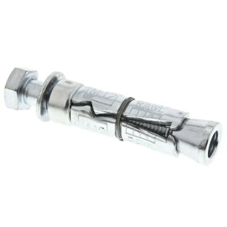RawlPlug Carbon Steel Expanding Mechanical Shield Masonry Anchor M12 x 90 mm Zinc Plated R-RBL-M12/10W