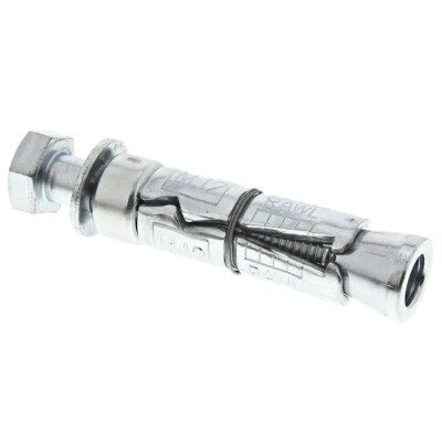 RawlPlug Carbon Steel Expanding Mechanical Shield Masonry Anchor M12 x 90 mm Zinc Plated R-RBL-M12/10W
