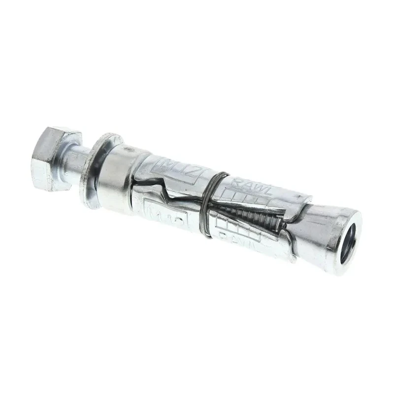 RawlPlug Carbon Steel Expanding Mechanical Shield Masonry Anchor M12 x 90 mm Zinc Plated R-RBL-M12/10W