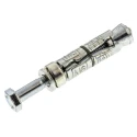 RawlPlug Carbon Steel Expanding Mechanical Shield Masonry Anchor M6 x 70 mm Zinc Plated R-RBL-M06/25W