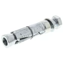 RawlPlug Carbon Steel Expanding Mechanical Shield Masonry Anchor M12 x 90 mm Zinc Plated R-RBL-M12/10W