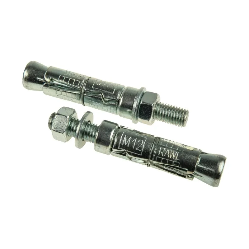 RawlPlug Carbon Steel Masonry Anchor M12 x 110 mm Zinc Plated Shield Expanding Mechanical Anchor R-RBP-M12/15W