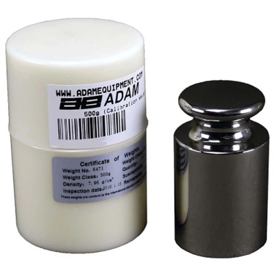 Adam 500 g Stainless Steel Calibration Weight Class M1 M1 500g