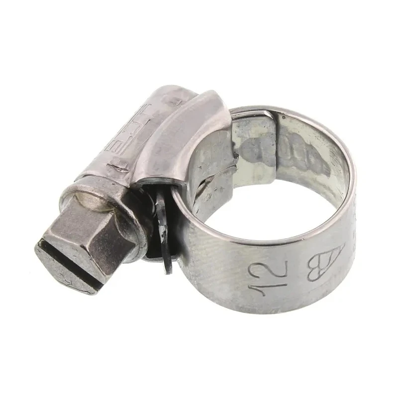 HI-GRIP Stainless Steel Slotted Hex Worm Drive Hose & Jubilee Clip 9.5-12 mm Zinc Plated HGS12BP