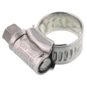 HI-GRIP Stainless Steel Slotted Hex Worm Drive Hose & Jubilee Clip 9.5-12 mm Zinc Plated HGS12BP