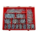 RS PRO Steel Galvanised 1250 Piece Pozidriv Drive Wood Screw Bolt Kit 528-514