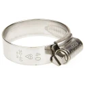 HI-GRIP Stainless Steel Slotted Hex Worm Drive Hose & Jubilee Clip 30-40 mm Zinc Plated HGS40BP