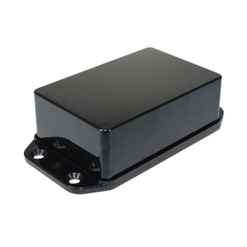 CAMDENBOSS Flanged Series 2000 Series Black Black Lid ABS Enclosure IP65, 27 mm x 95 mm x 50 mm BIM2000/IP-BLK