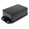 CAMDENBOSS Flanged Series 2000 Series Black Black Lid ABS Enclosure IP65, 27 mm x 95 mm x 50 mm BIM2000/IP-BLK