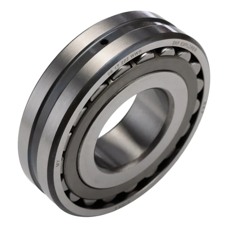 SKF Cylindrical Roller Bearing 40 mm ID 90 mm OD 23 mm Race Width Steel Rollers Sheet Metal Cage 21308 E