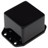 CAMDENBOSS Flanged Series 2000 Black Lid ABS Enclosure, IP65, 42 mm x 75 mm x 57 mm BIM2008/IP-BLK