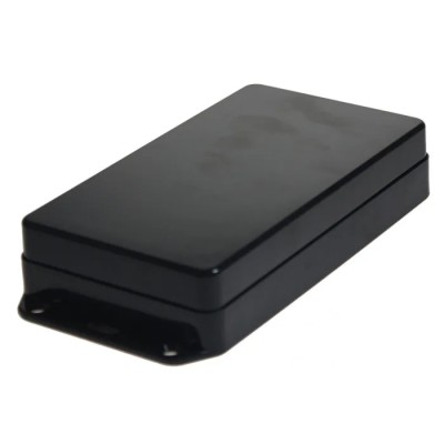 CAMDENBOSS Series 2000 Flanged ABS Enclosure Black Lid IP65 30 mm x 162 mm x 80 mm BIM2030/IP-BLK