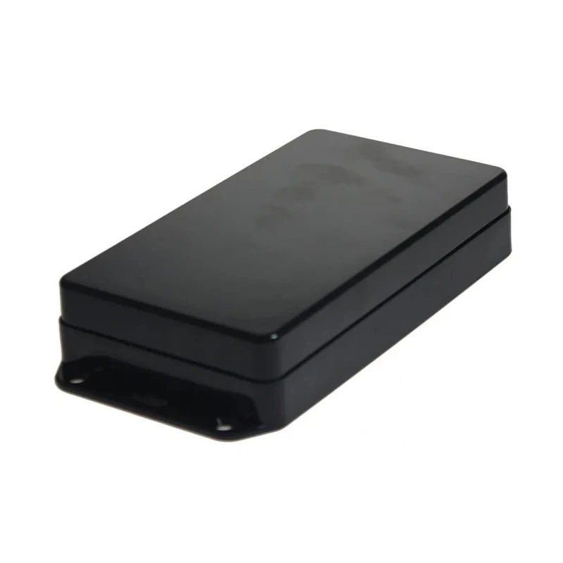 CAMDENBOSS Series 2000 Flanged ABS Enclosure Black Lid IP65 30 mm x 162 mm x 80 mm BIM2030/IP-BLK