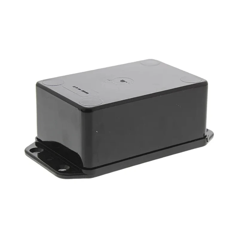 CAMDENBOSS Series 2000 Black Black Lid ABS Flanged Enclosure IP65, 390 mm x 105 mm x 56 mm BIM2001/IP-BLK