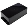 CAMDENBOSS Flanged Series 2000 Black ABS Enclosure with Black Lid, IP65, 60 mm x 210 mm x 110 mm BIM2006/IP-BLK