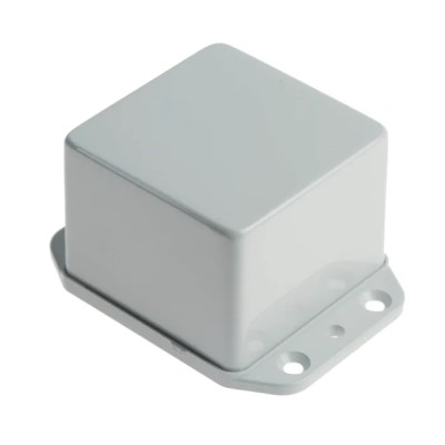 CAMDENBOSS Flanged Series 2000 Grey Lid ABS Enclosure IP65, 42 mm x 75 mm x 55 mm BIM2008/IP-GY