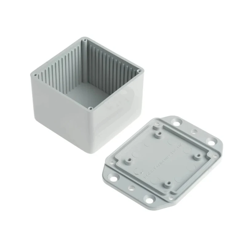 CAMDENBOSS Flanged Series 2000 Grey Lid ABS Enclosure IP65, 42 mm x 75 mm x 55 mm BIM2008/IP-GY
