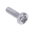 RS PRO Pozidriv Pan Stainless Steel Machine Screw 6 mm M2 528-693