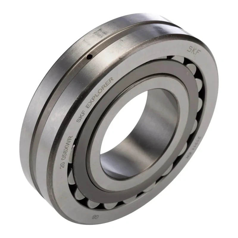 SKF Tapered Roller Bearing 55 mm ID 120 mm OD 29 mm Width Steel Rollers Sheet Metal Cage 21311 EK