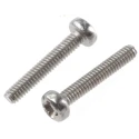 RS PRO Pozidriv Pan Stainless Steel Machine Screw M2 Thread 12 mm Length A2 Grade 528-700