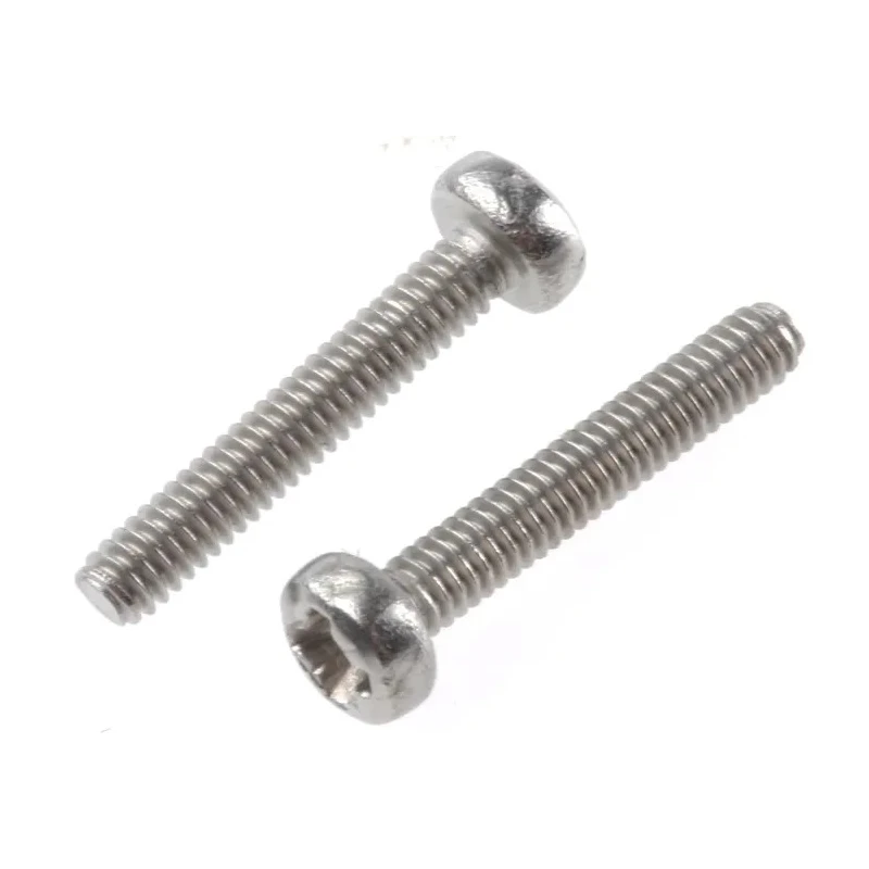 RS PRO Pozidriv Pan Stainless Steel Machine Screw M2 Thread 12 mm Length A2 Grade 528-700