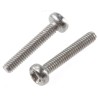 RS PRO Pozidriv Pan Stainless Steel Machine Screw M2 Thread 12 mm Length A2 Grade 528-700