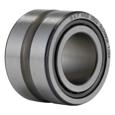 SKF Angular Contact Ball and Needle Roller Bearing 15 mm ID, 28 mm OD, 20 mm Race Width NKIB 5902