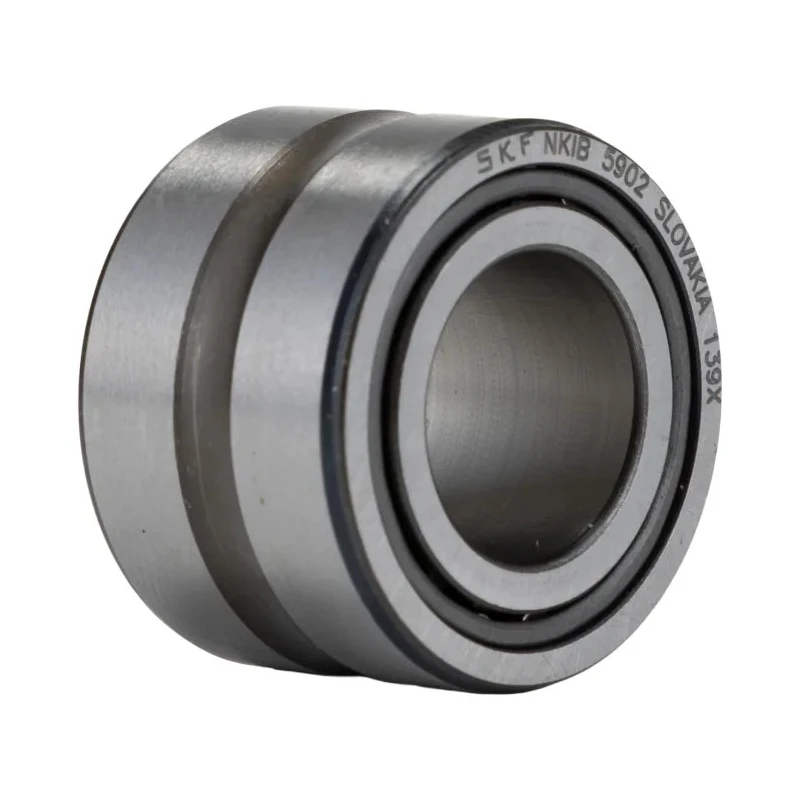 SKF Angular Contact Ball and Needle Roller Bearing 15 mm ID, 28 mm OD, 20 mm Race Width NKIB 5902