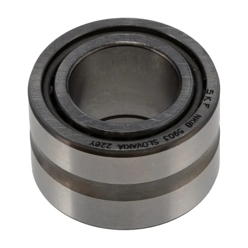 SKF Angular Contact Ball Needle Roller Bearing 17 mm ID, 30 mm OD, 20 mm Race Width NKIB 5903
