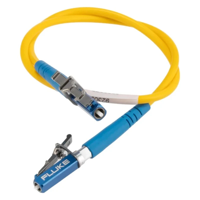 Fluke Networks Singlemode Fibre Optic Test Equipment Patch Cord Cable for OTDR Port SRC-9-LCLC-0.3M-M