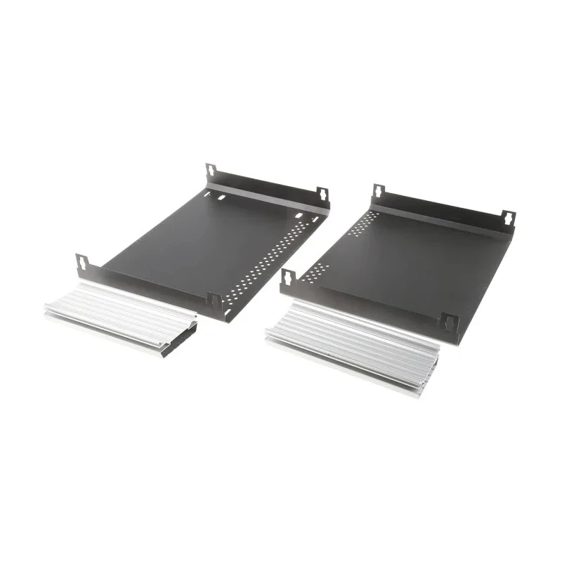 CAMDENBOSS Grey Aluminium Instrument Case 119.8 mm x 377.5 mm x 311 mm with Carrying Handle CDIC00006