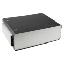 CAMDENBOSS Grey Aluminium Instrument Case 119.8 mm x 377.5 mm x 311 mm with Carrying Handle CDIC00006