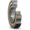 SKF Roller Bearing 105 mm Inside Diameter, 160 mm Outside Diameter, 26 mm Race Width, Cylindrical Bore, Shielded NU 1021 ML