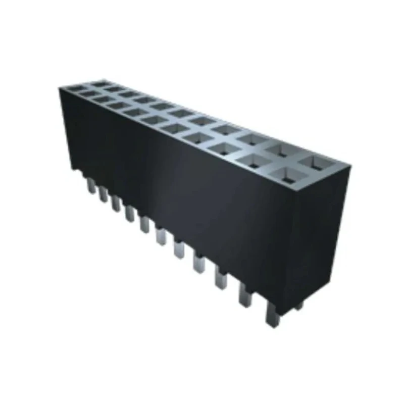 Samtec SSW Series Right Angle Through Hole PCB Socket 32-Contact 2 Row 2.54 mm Pitch Solder SSW-116-02-T-D-RA