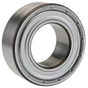 SKF 2 Row Angular Contact Ball Bearing 45 mm ID, 85 mm OD, 30.2 mm Race Width 3209 A-2ZTN9/MT33