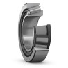 SKF Single Row Tapered Roller Bearing 105 mm ID, 190 mm OD, Steel, Pressed Steel Cage, Shielded 30221