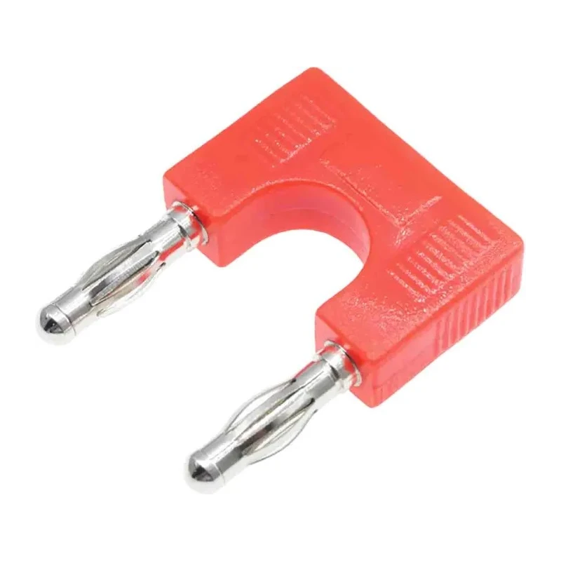 RS PRO Red Male 4mm Banana Plug Transfer Termination 30V 32A Nickel Plating 208-0237