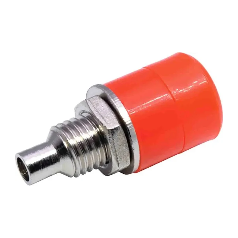 RS Pro Red Female Banana Socket 4 mm Connector Solder Termination 30V 24A Nickel Plating 208-0298