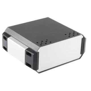 CAMDENBOSS Grey Aluminium Instrument Case 70.4 mm Height, 171.6 mm Length, 145 mm Width CDIC00001
