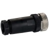 RS PRO Circular Connector 5 Contacts Cable M12 Socket Female IP67 60V Threaded Coupling 208-0560