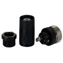 RS PRO Circular Connector 5 Contacts Cable M12 Socket Female IP67 60V Threaded Coupling 208-0560