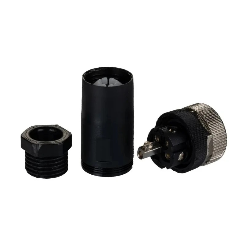 RS PRO Circular Connector 5 Contacts Cable M12 Socket Female IP67 60V Threaded Coupling 208-0560