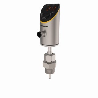 Turck Thermocouple Sensor, Temperature Range -40 °C to +150 °C, Probe Material 316L Stainless Steel, Cable Length 2m TS720