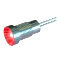 Oxley Panel Mount LED Indicator 8 mm Mount Hole, Wire Termination, IP67 28V DC 