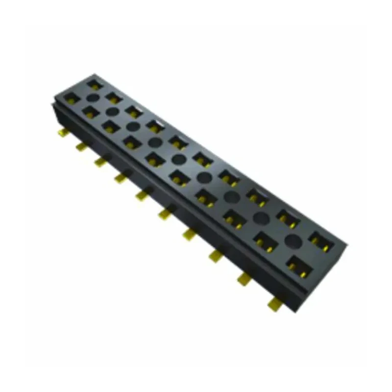 Samtec CLP Series Straight Surface PCB Socket, 8-Contact, 2 Row, 2 mm Pitch Solder CLT-104-02-F-D-BE-K-TR