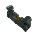Samtec EHF Series Straight Surface PCB Header, 40 Contacts, 1.27 mm Pitch, 2 Row, Shrouded EHF-120-01-L-D-SM-P-TR