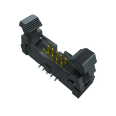 Samtec EHF Series Straight Surface PCB Header, 40 Contacts, 1.27 mm Pitch, 2 Row, Shrouded EHF-120-01-L-D-SM-P-TR